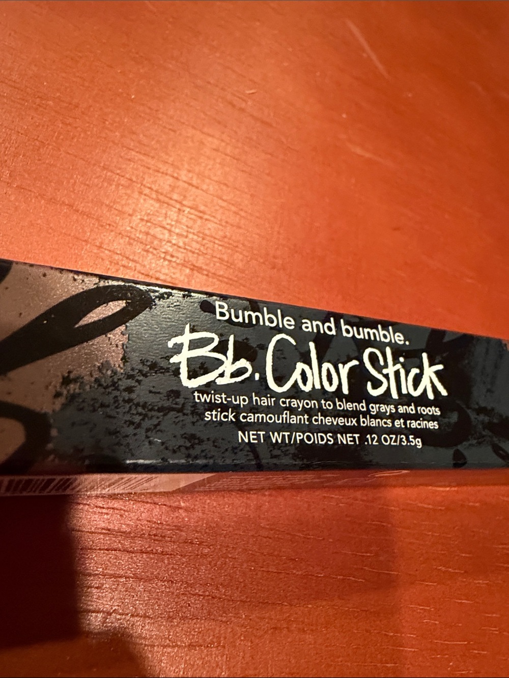 New in box BUMBLE and BUMBLE COLOR STICK twist up hair color gray cover up BROW